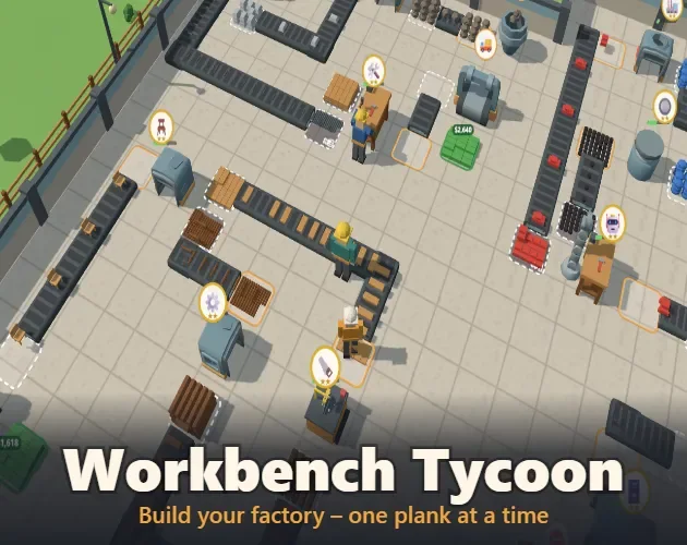 Spielszene aus Workbench Tycoon